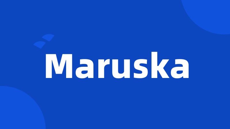 Maruska