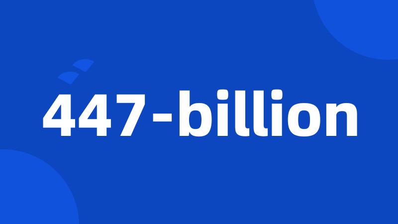 447-billion