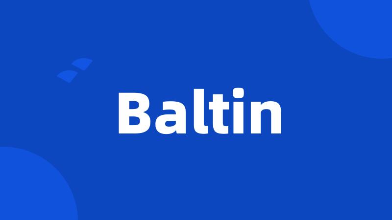 Baltin
