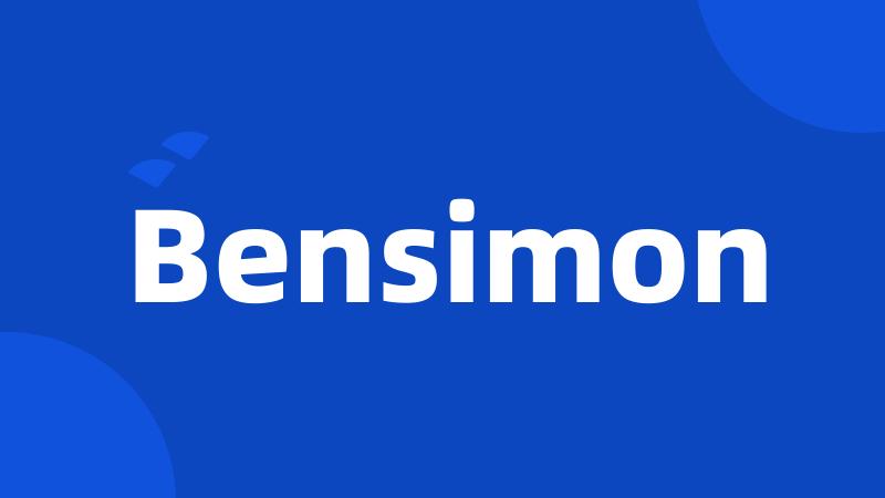 Bensimon