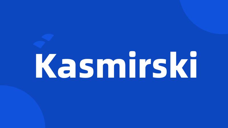 Kasmirski