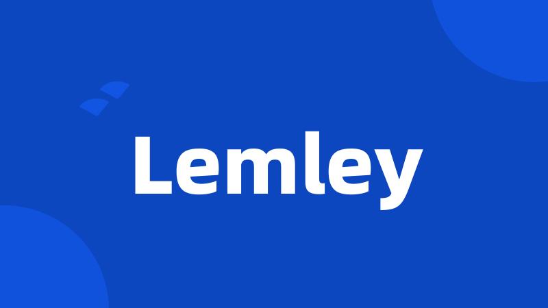 Lemley