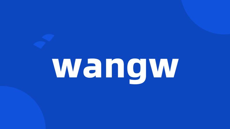 wangw