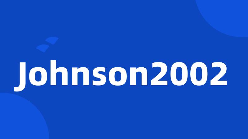 Johnson2002