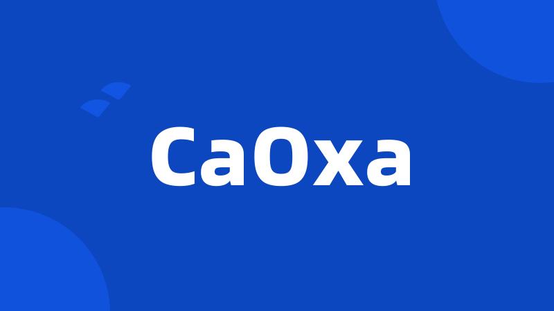 CaOxa