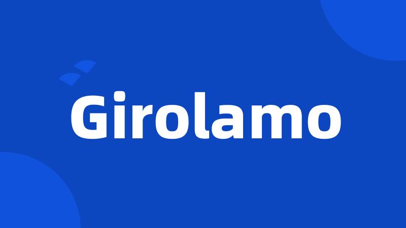 Girolamo