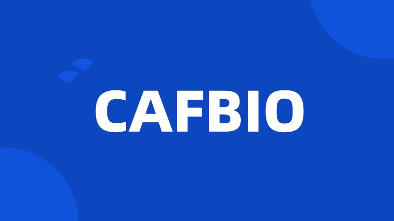 CAFBIO