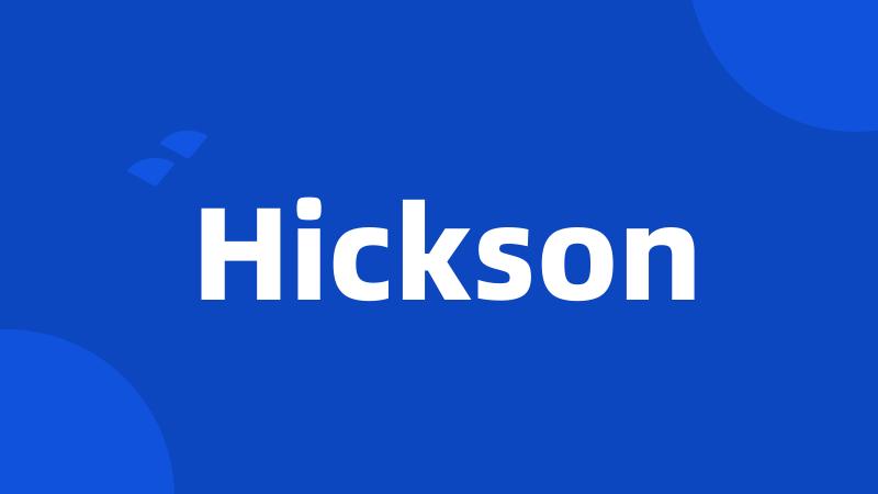 Hickson