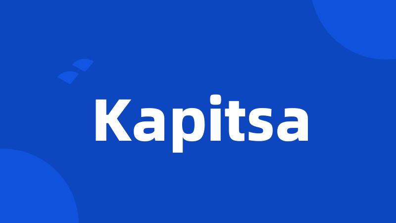 Kapitsa