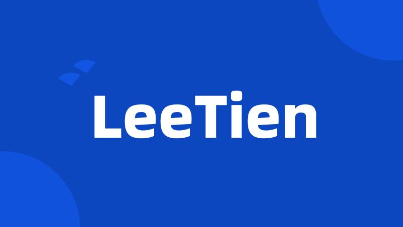 LeeTien