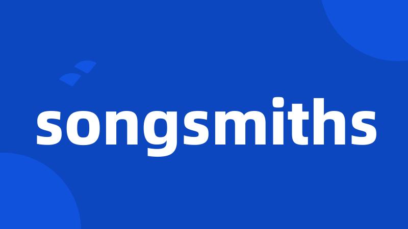 songsmiths