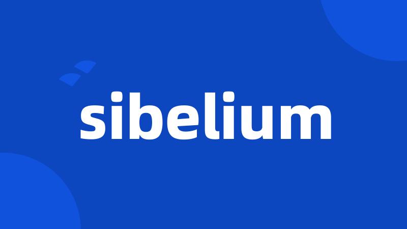 sibelium