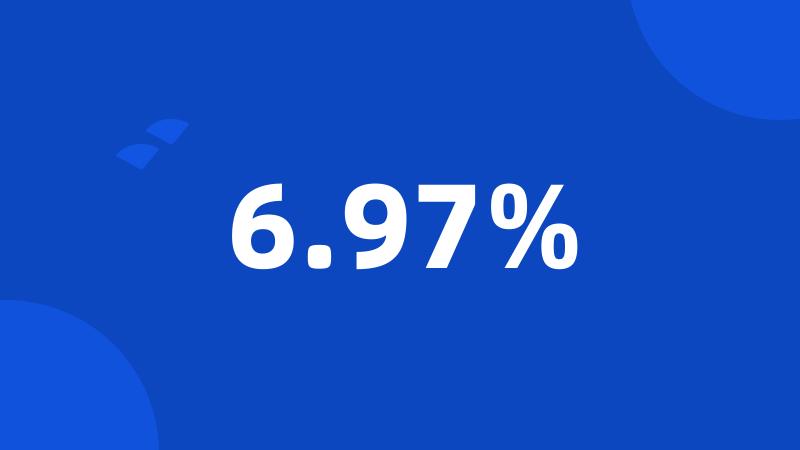 6.97%