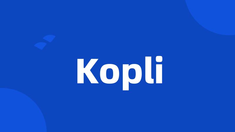 Kopli