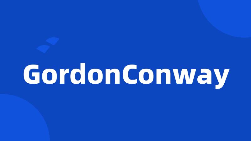 GordonConway