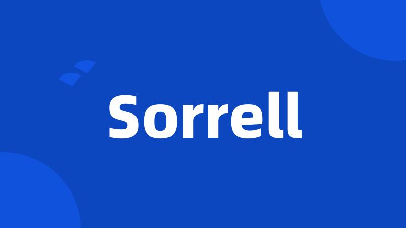 Sorrell