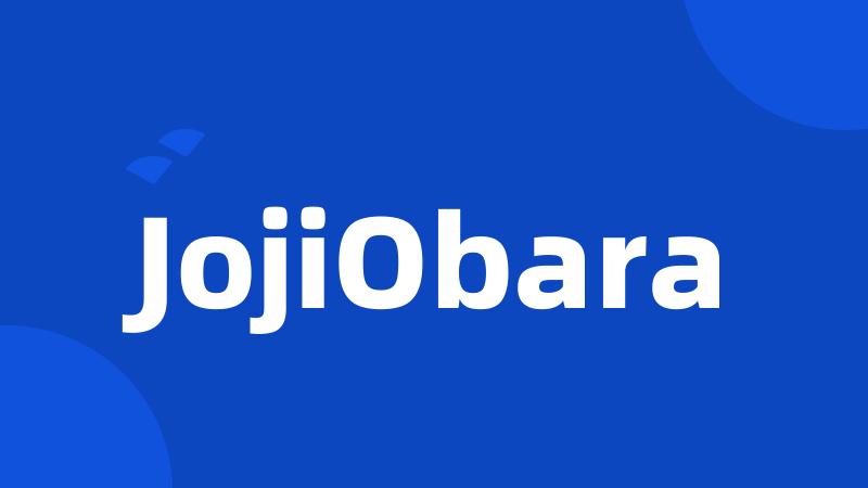 JojiObara