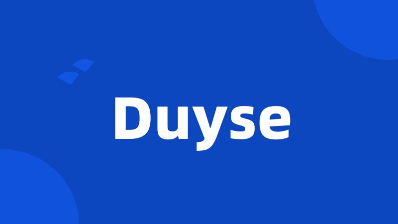 Duyse