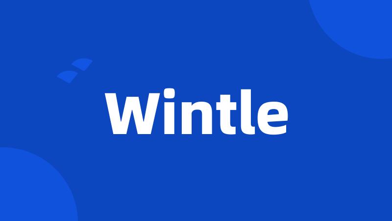 Wintle