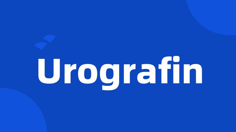 Urografin