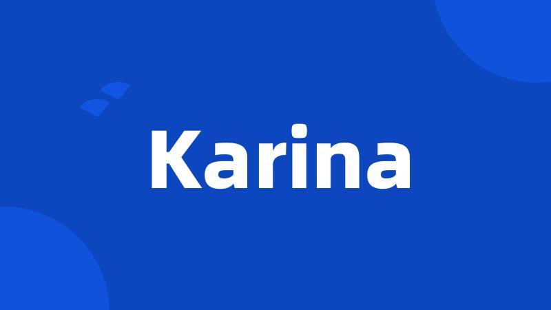 Karina