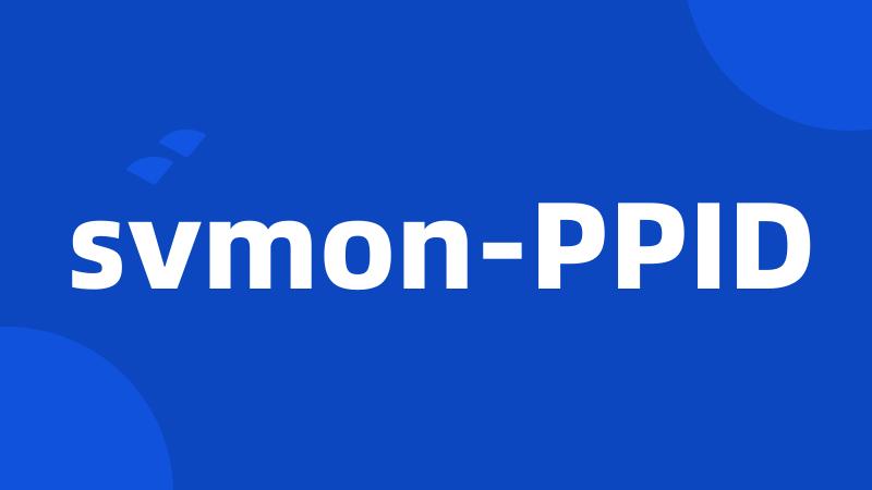 svmon-PPID