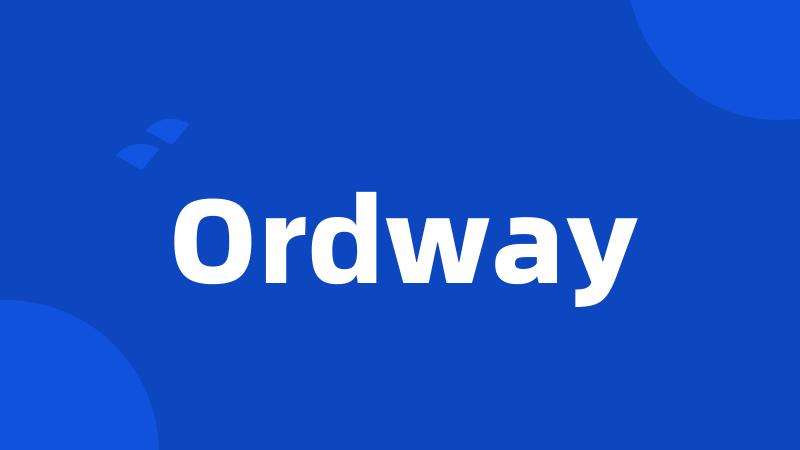 Ordway