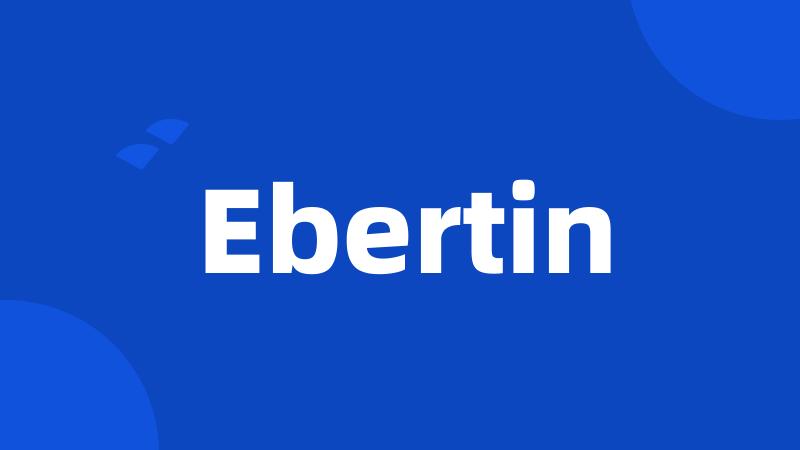 Ebertin