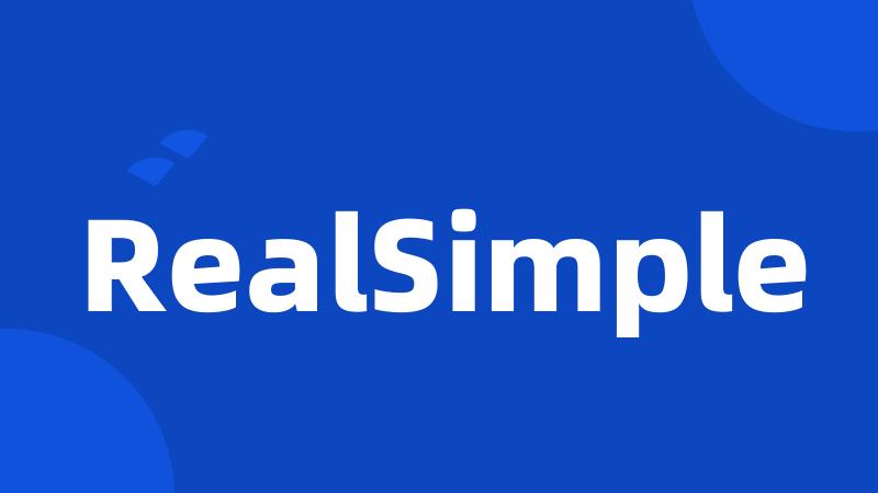 RealSimple