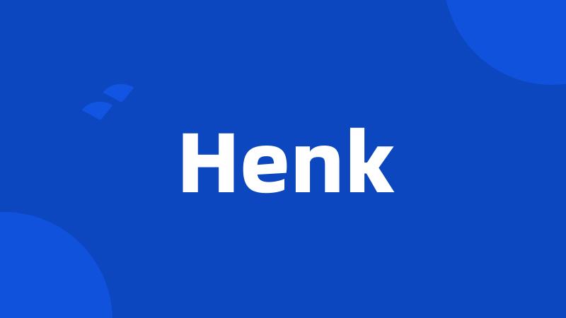 Henk