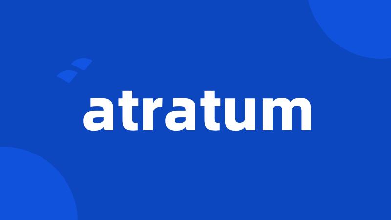 atratum