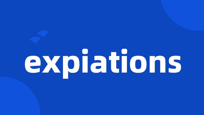 expiations