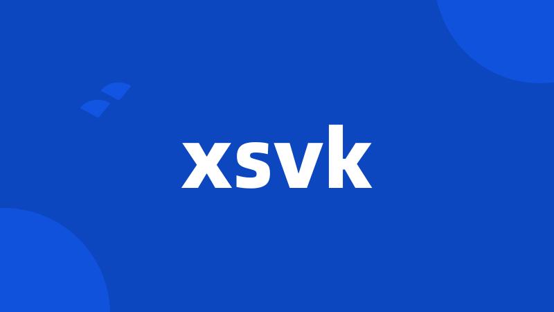 xsvk