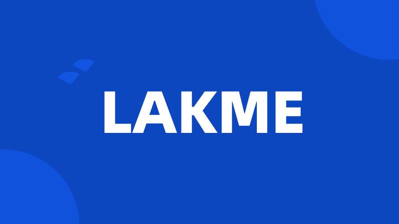 LAKME