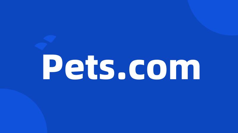 Pets.com