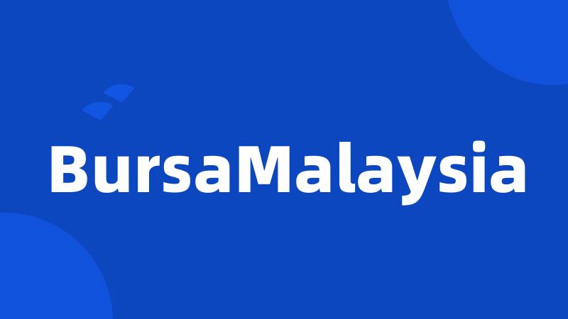 BursaMalaysia