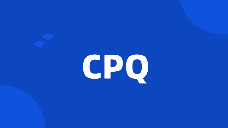 CPQ