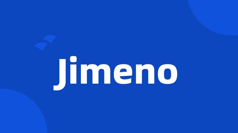 Jimeno