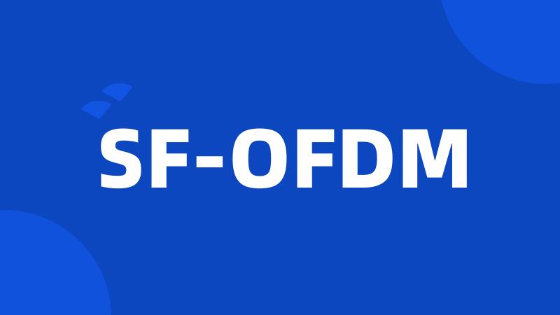 SF-OFDM