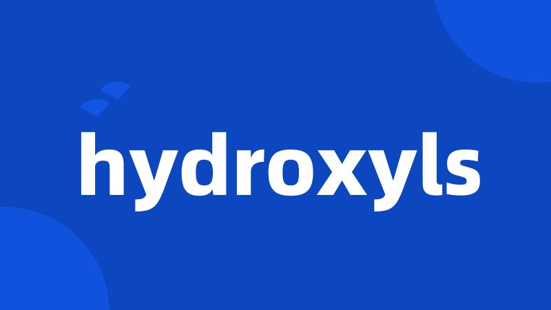 hydroxyls