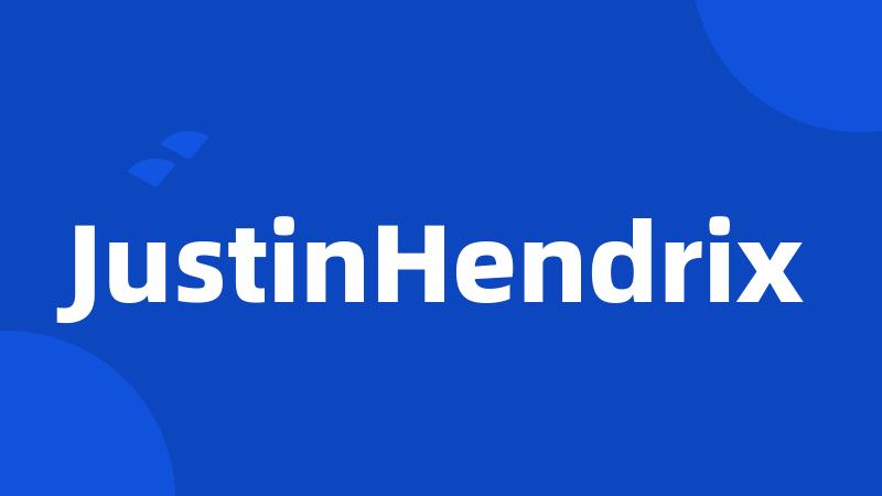 JustinHendrix