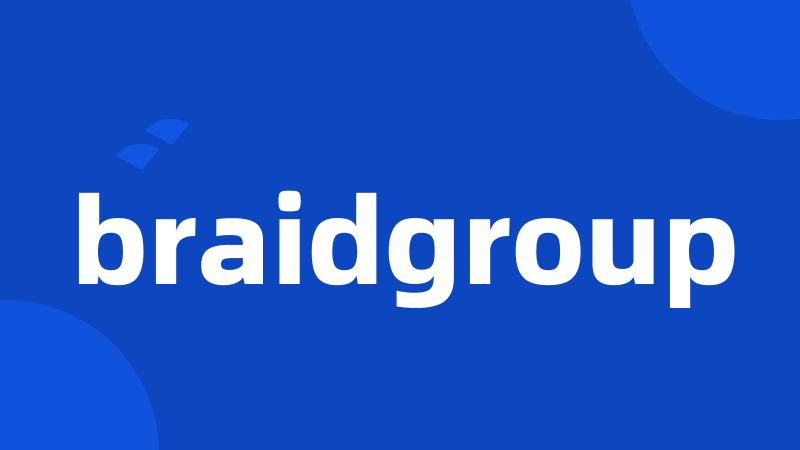 braidgroup