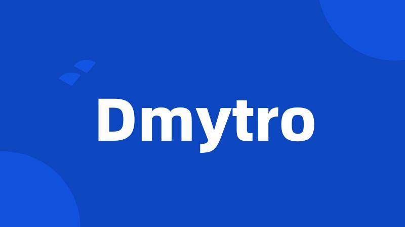 Dmytro