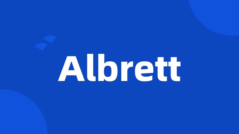 Albrett