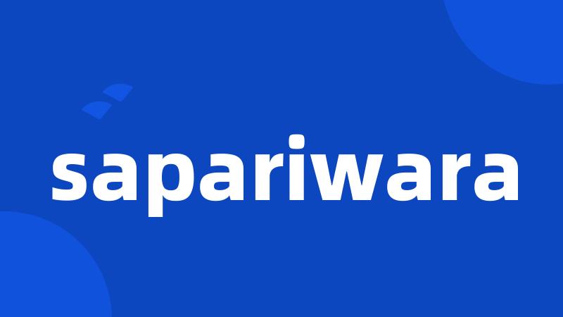 sapariwara