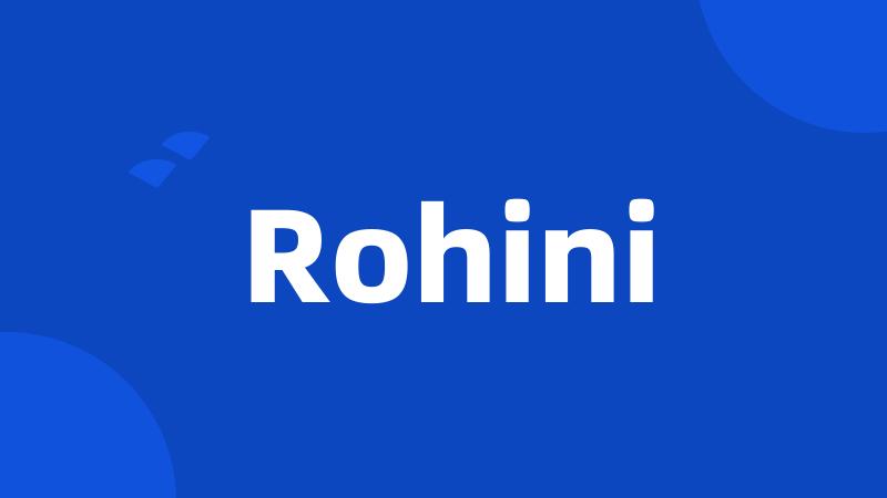 Rohini