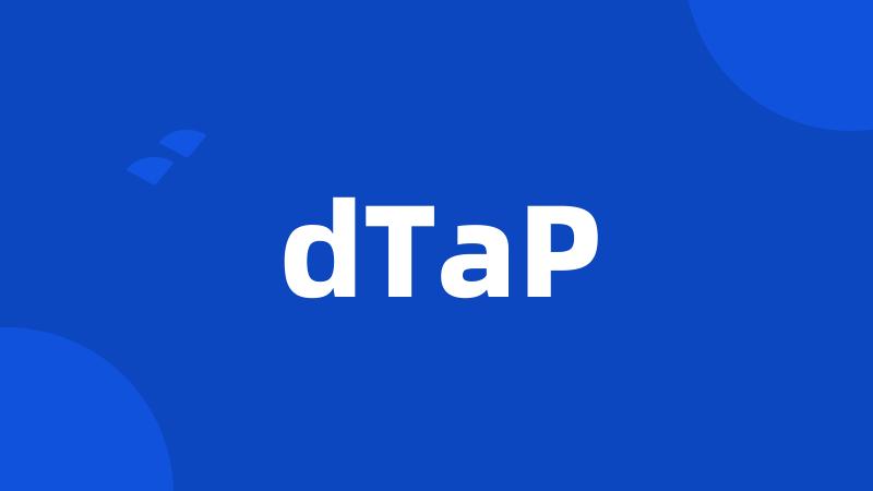 dTaP