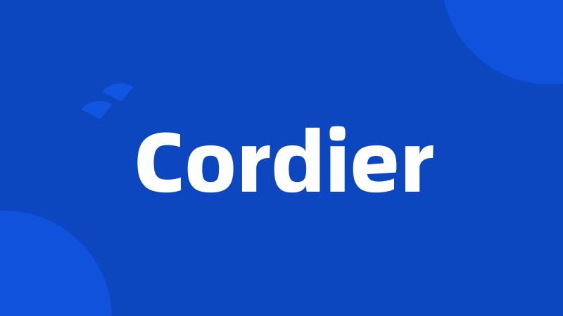 Cordier