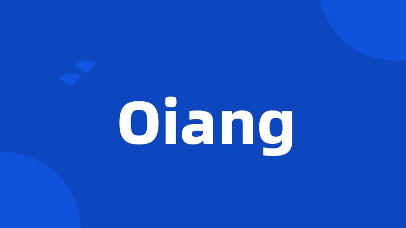 Oiang