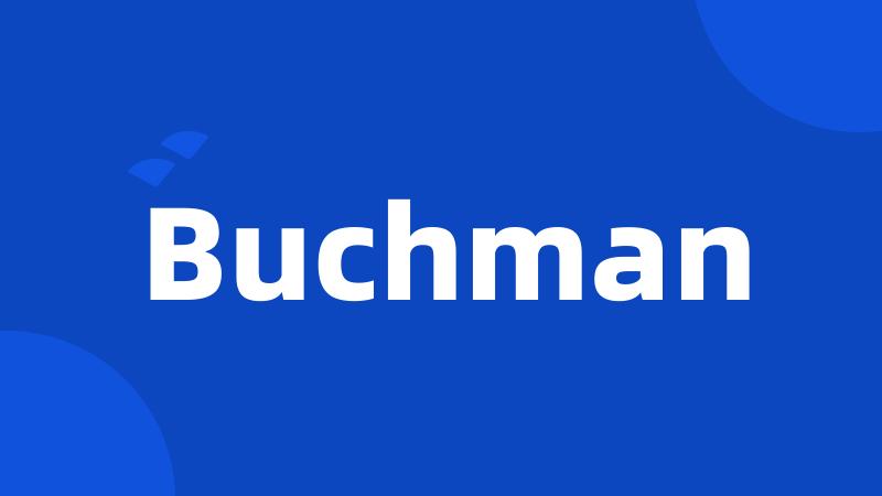 Buchman